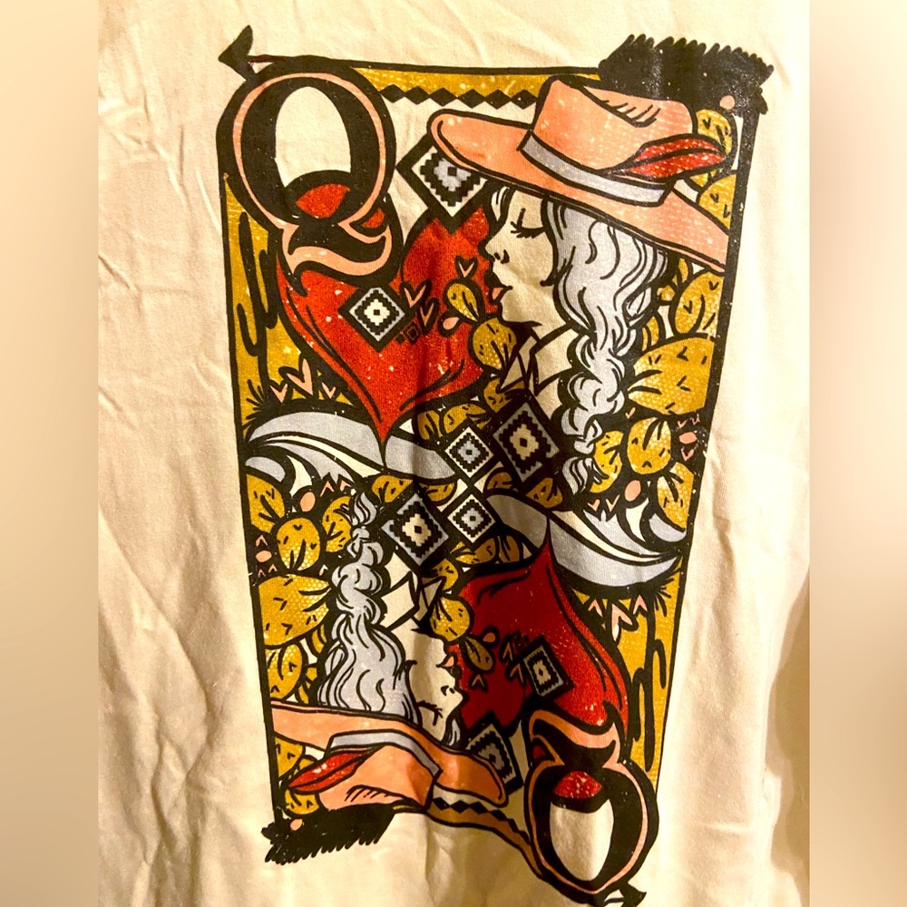 Queen of Hearts tshirt